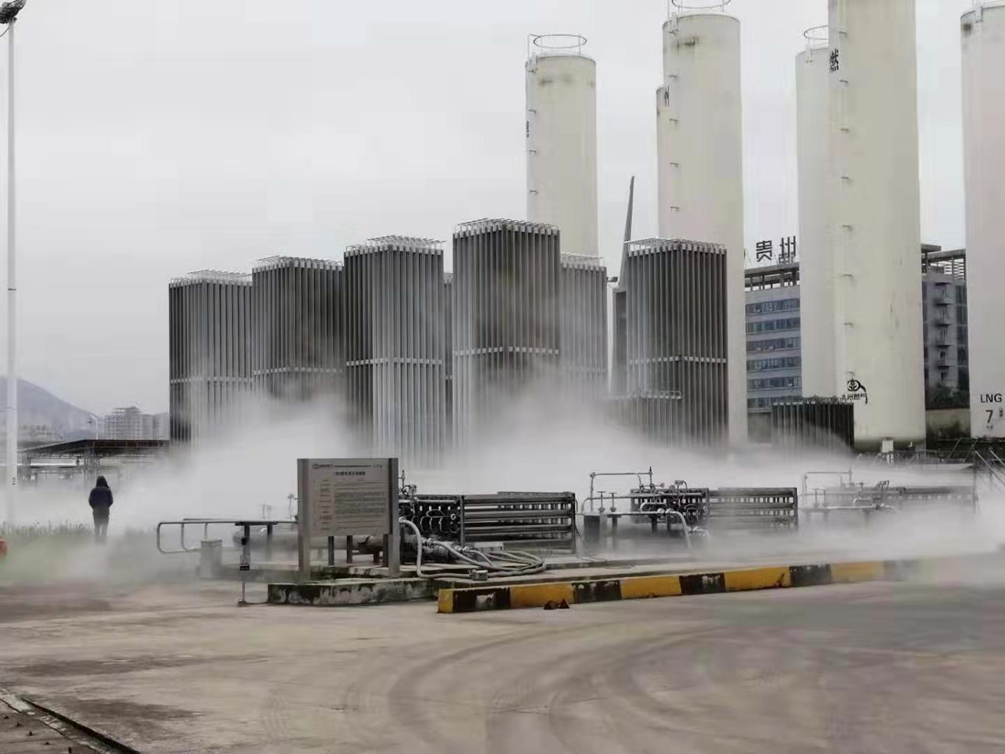 LNG氣化撬現(xiàn)場