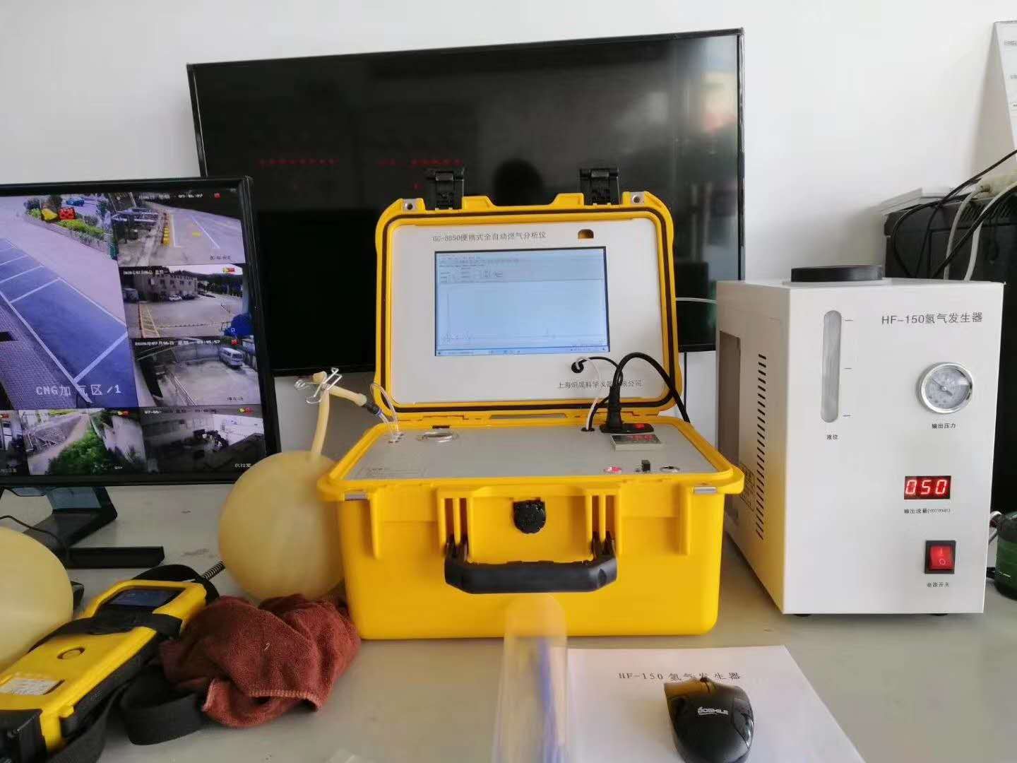 便攜式天然氣分析儀安裝現(xiàn)場